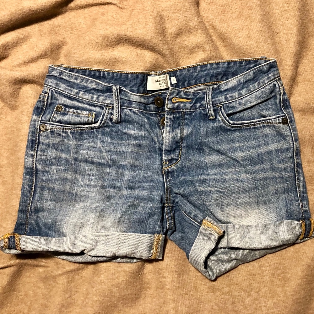 Abercrombie denim shorts